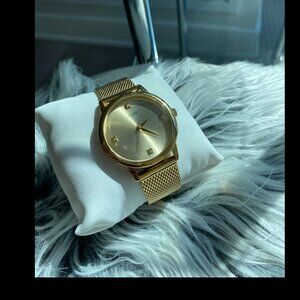Gold Tone Guess Watch